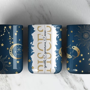 Znaki zodiaku LIBRA 11oz i 15 kubków projekt sublimacji PNG plik • Prasa do kubków • Projekt sublimacji • Astrologia • Natychmiastowe pobieranie