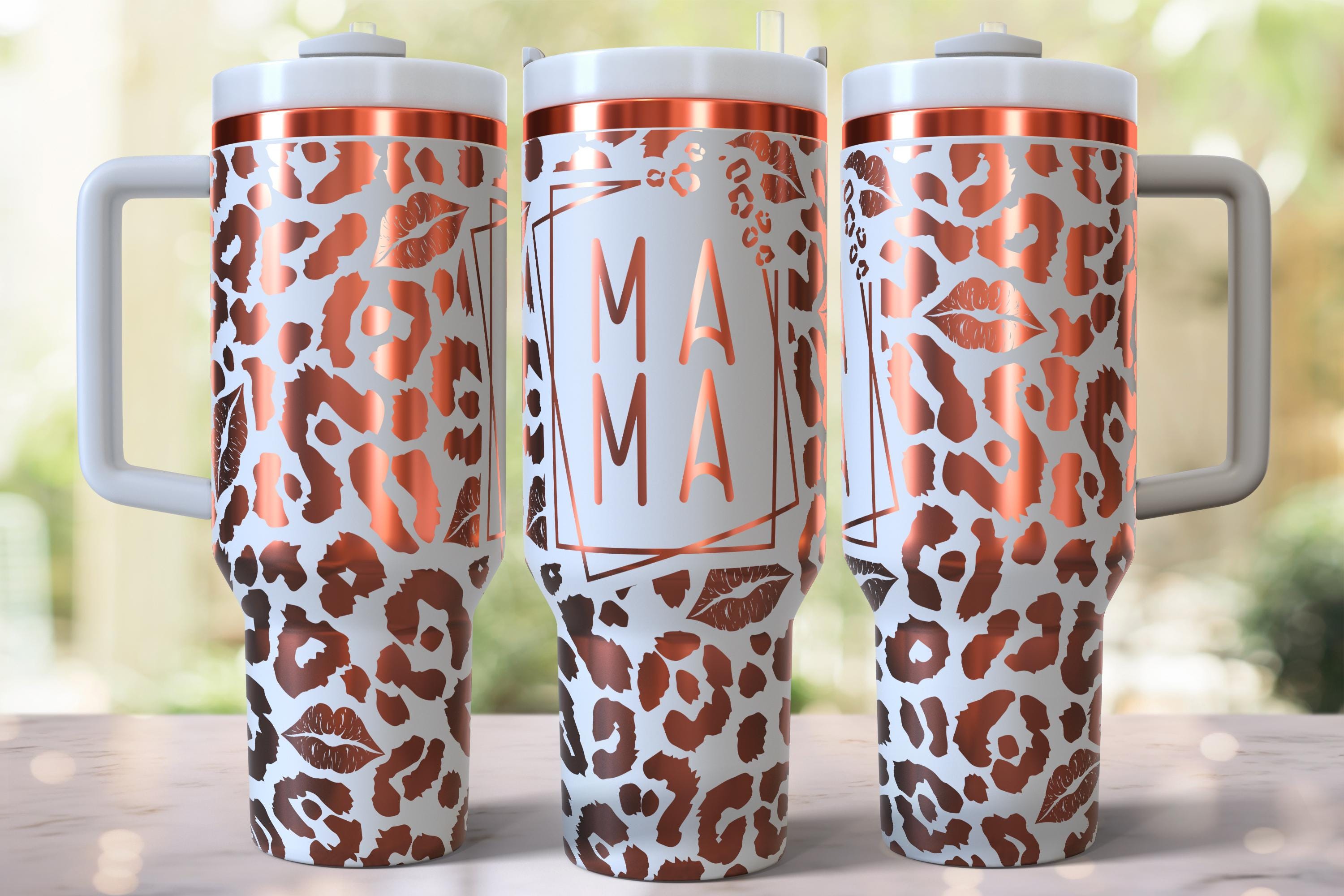 MAMA 40oz Laser Tumbler SVG File for Quencher Tumbler - Etsy