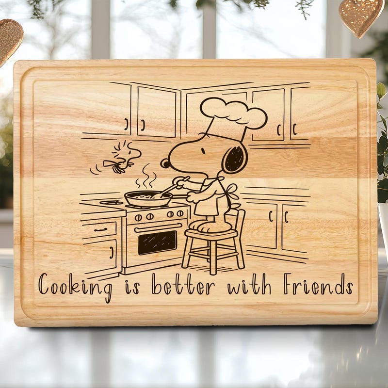 Snoopy Cooking Decor - Etsy