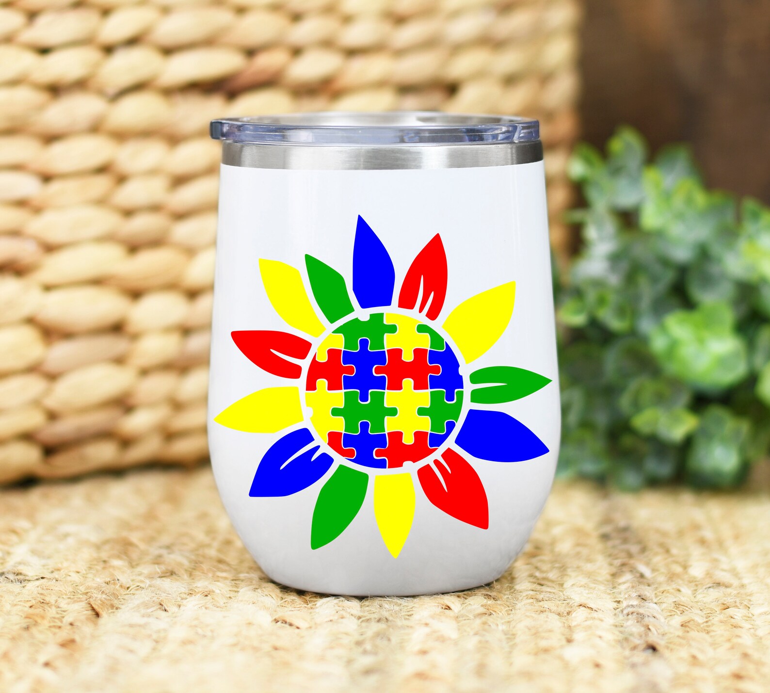 Autism Puzzle Piece Flower SVG/PNG Autism Flower Svg Heart Etsy Ireland