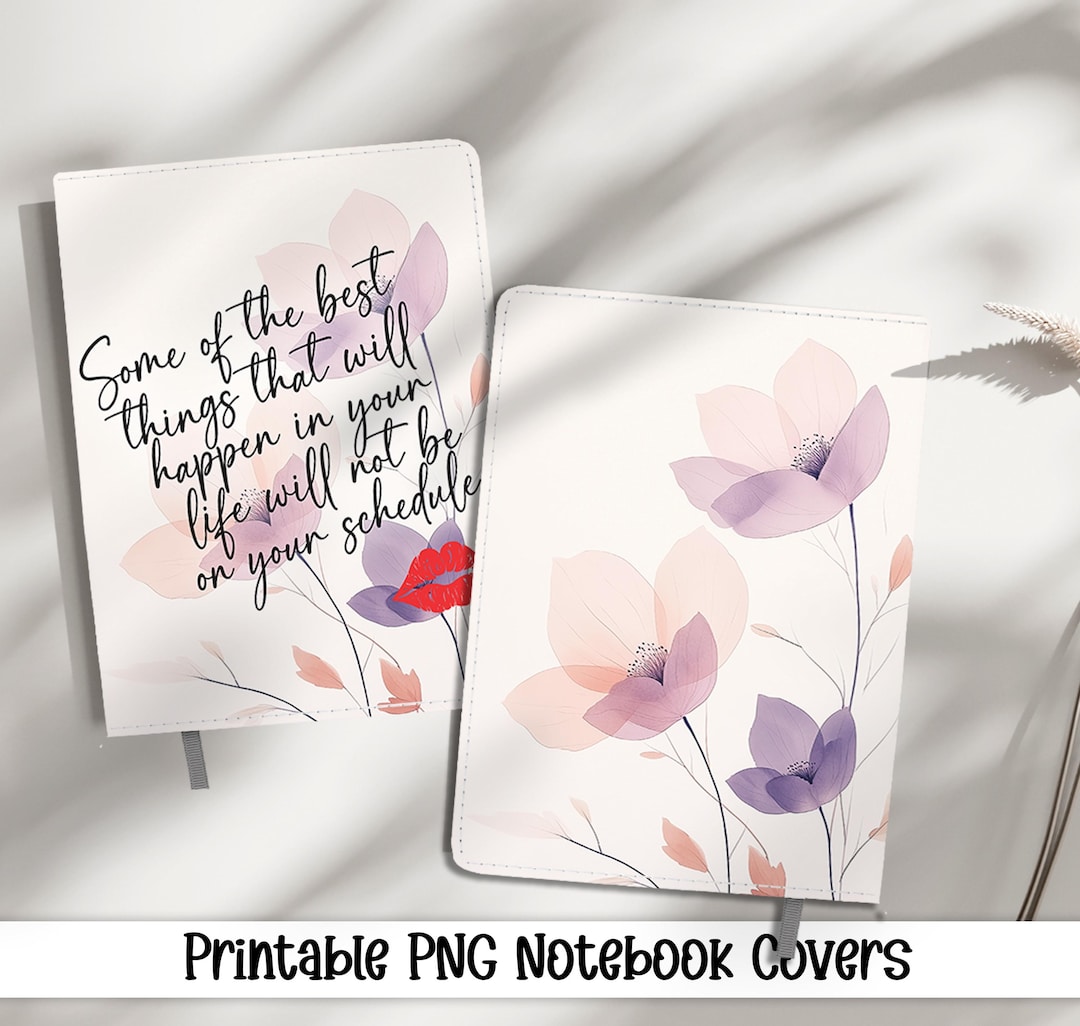 Motivational Journal Covers PNG Design Sublimation - Printable Planner ...