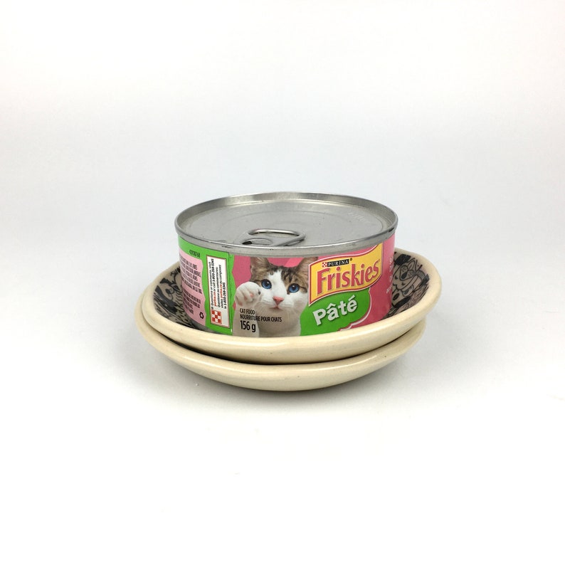 Small Ceramic Pet Bowl for Soft Food Dipping Dish Handmade Pottery image 4