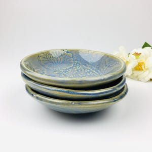 Small Ceramic Plates - Dipping Plates - Handmade Pottery