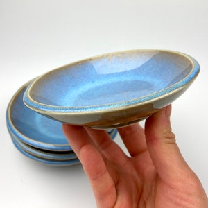 Small Ceramic Plates - Dipping Plates - Handmade Pottery