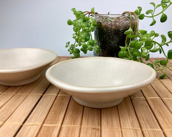 Small Ceramic Plate - Creamy White - Handmade Pottery