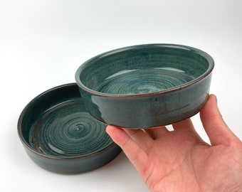 Ceramic Pet Bowl - Wheel-thrown Pottery for Pets