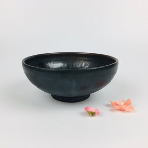 Small Ceramic Bowl - Asian Style - Wheel-thrown Soup Bowl - Handmade Pottery