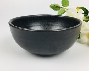 Small Ceramic Bowl - Asian Style - Wheel-thrown Soup Bowl - Handmade Pottery