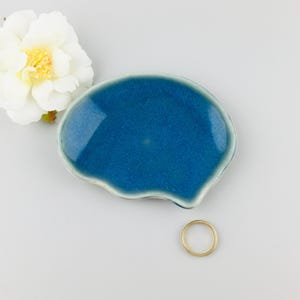 Unique Brain Ring Dish - Handmade Jewelry Holder - Neuro Art Pottery