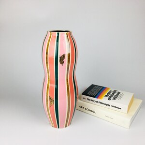 Modern Style Ceramic Vase - Wheel-thrown Pottery - Handmade Ceramic Art - Unique Vase - Ceramic Home Decor