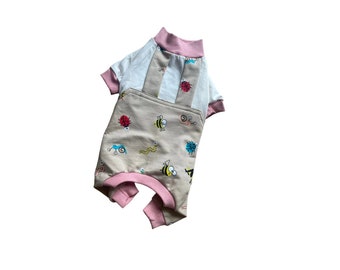 Hund Overall Katze Overall Haustier Outfit Hundekostüm Katzenkostüm Hund Overall Pyjamas Hund Welpe Hose T-Shirt Katze Hund Kleidung Katze Hund Kleidung