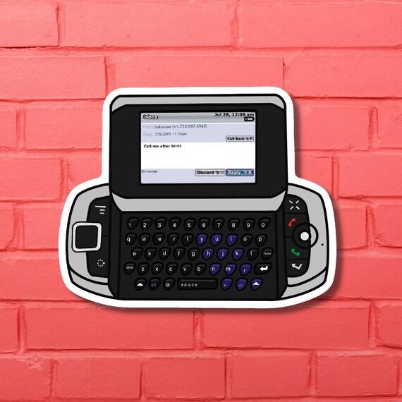 Sidekick Cel Phone 2000s Retro Nostalgia Throwback Tech Etsy