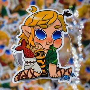 LoZ: Feral Link Sticker