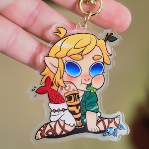LoZ: Feral Link Keychain