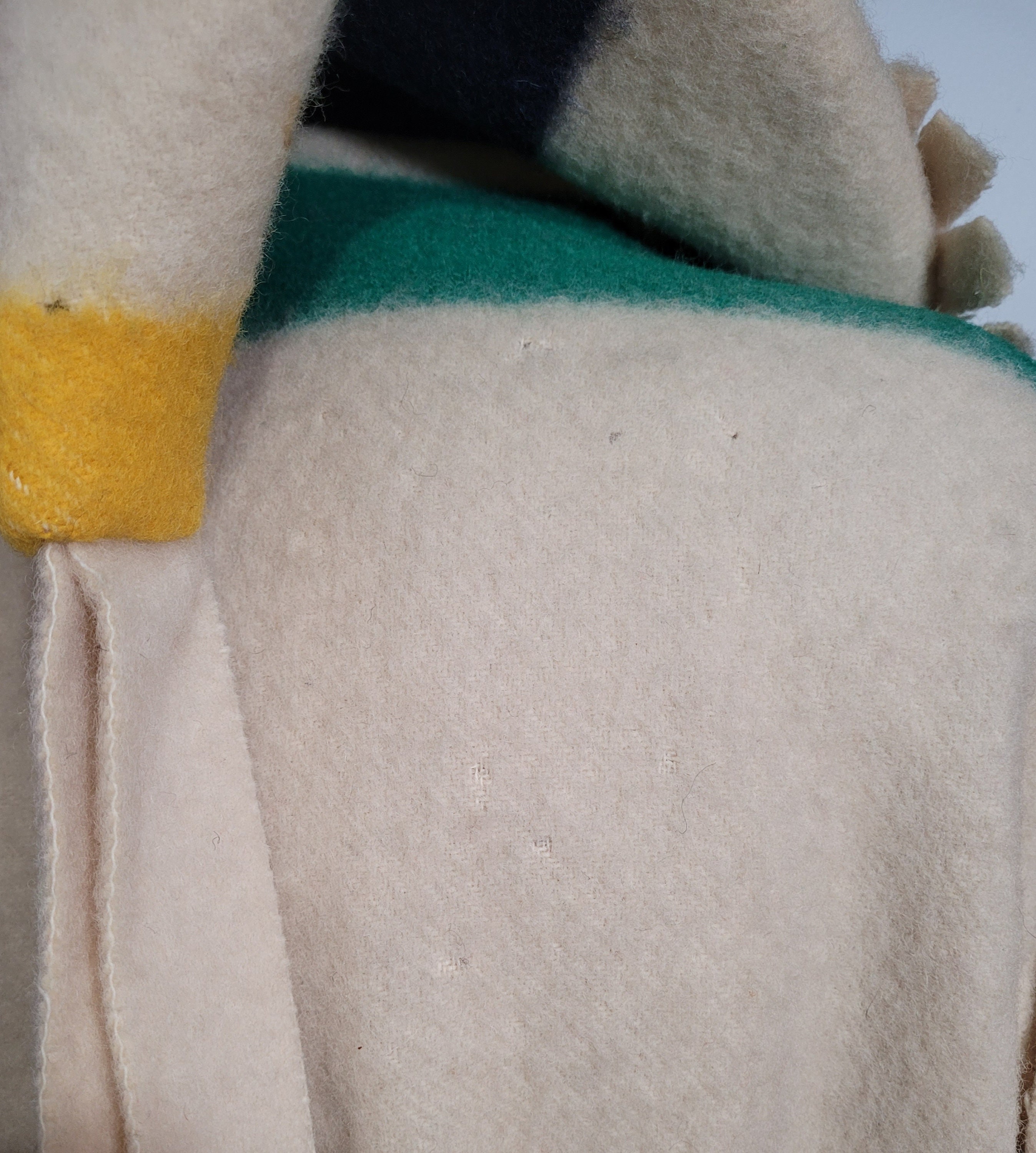 Vintage Hudson's Bay Point Blanket CAPOTE Rare Capote Wool Blanket Coat