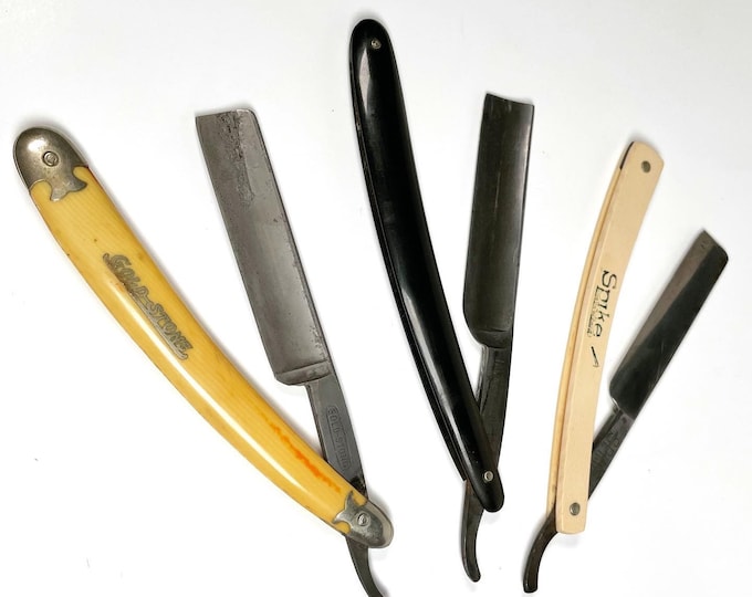 Vintage Straight Razors 1940s-1950s