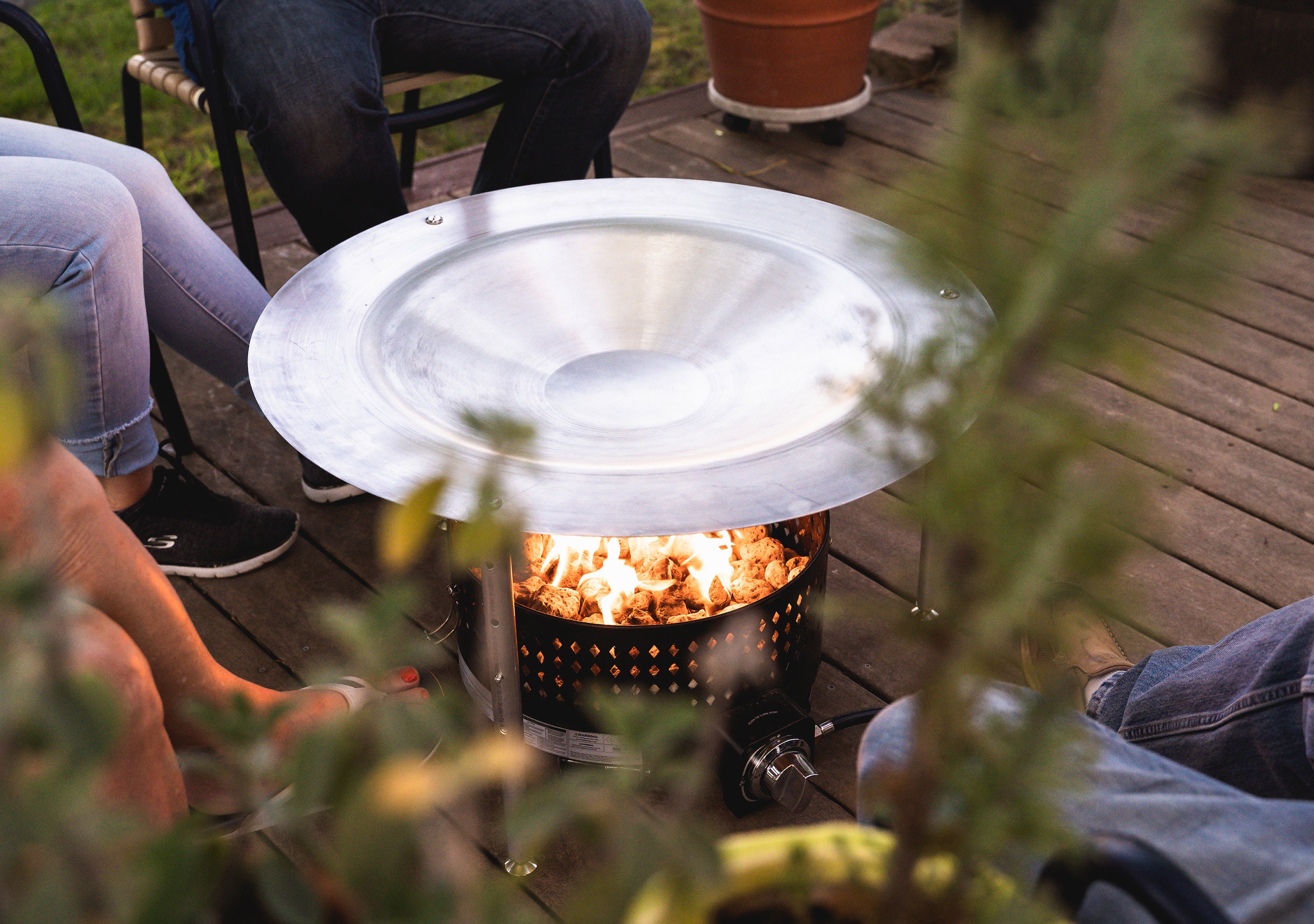 28 Fire Pit Heat Deflector / Reflector and Cover for Etsy UK