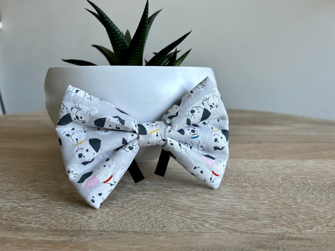 101 Dalmatians Dog Bow Tie With Velcro / Disney Etsy