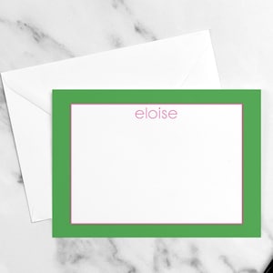 Personalized Stationery, Thank You Notes, Personalized Notecards, flat notecards, thank you cards