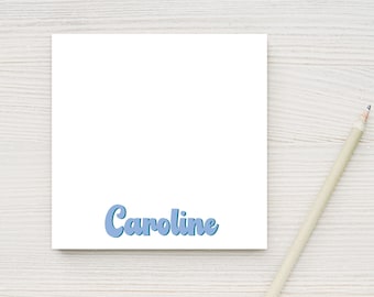 Personalized Notepad, Name Notepad, Teacher Gift, Hostess Gift, Graduation Gift, Memo Pad, Stationery Gift