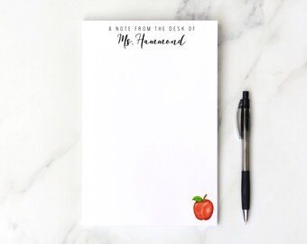 Bloc-notes Apple de l'enseignant