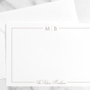 PRINTED Engagement Stationery, Personalized Notecards, thank you card, thank you notes, engagement thank you notes, engagement party gift