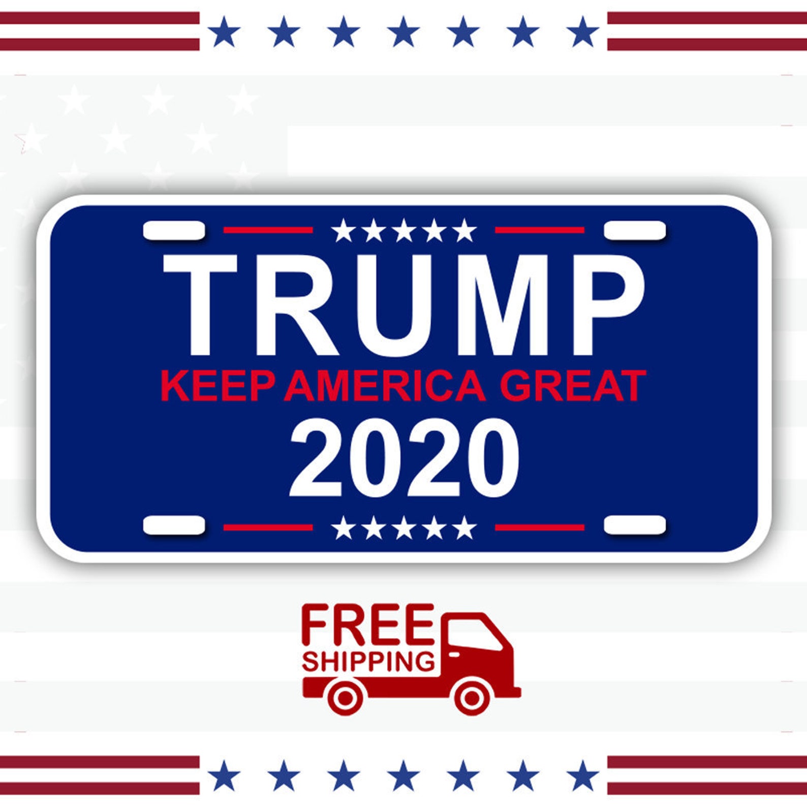 Trump 2024 License Plate Trump Plate Free Shipping 4 Etsy