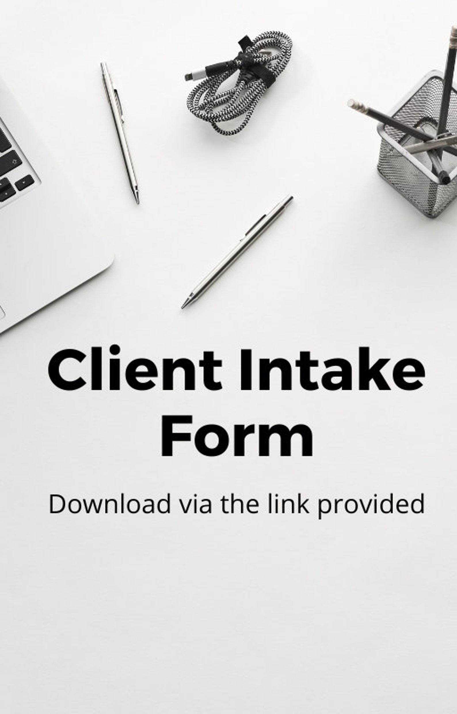 Freelance Client Intake Form Template | Customizable PDF & Google Doc ...