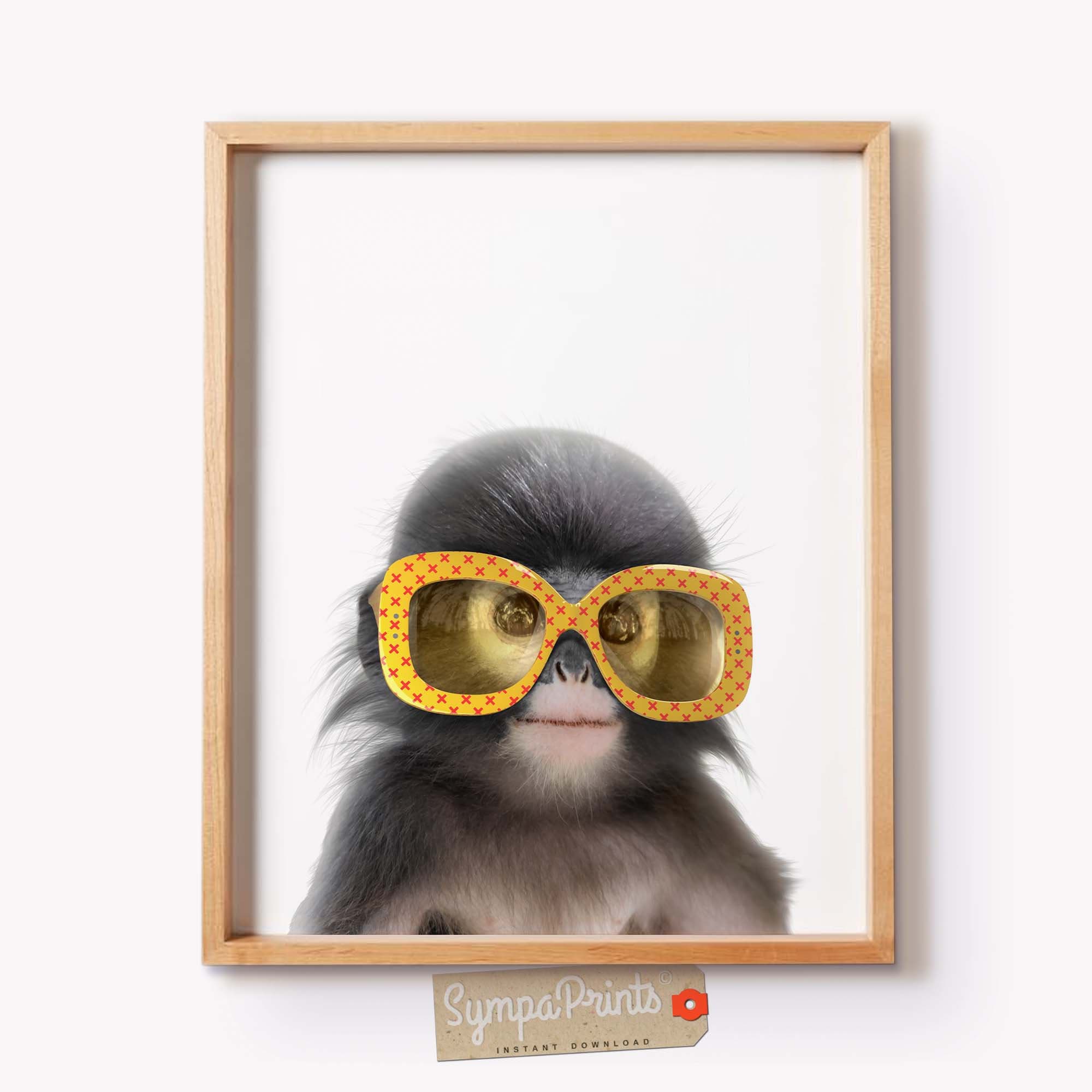 Monkey in Sunglasses -