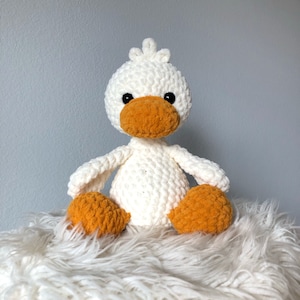 Duck Stuffie - 12 Inch |  Crochet Ducky