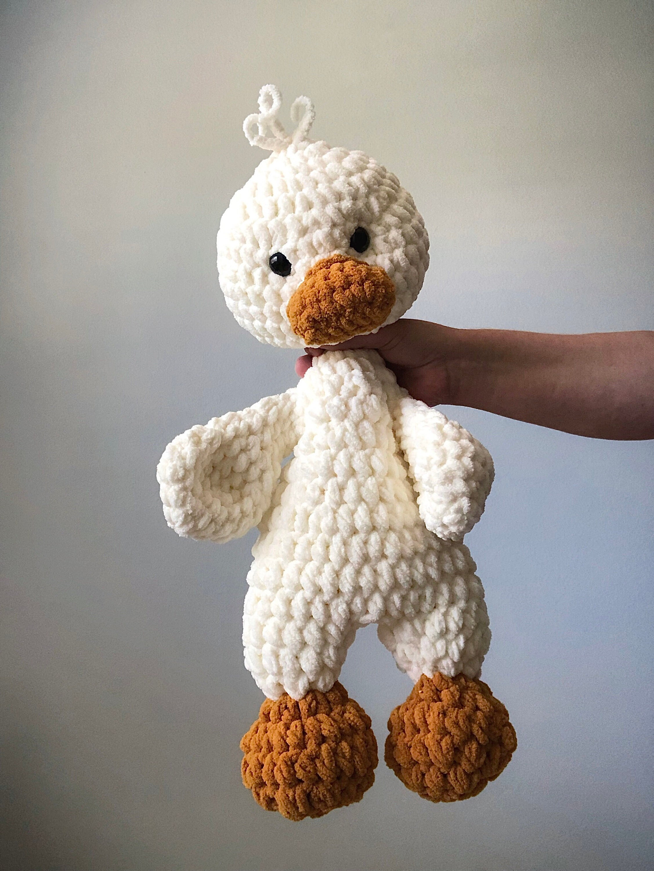 Handmade Crochet Plush Super Soft Snuggle Dinosaur Lovey -  Canada