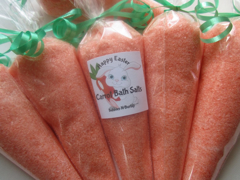 Easter Carrot Bath Salts