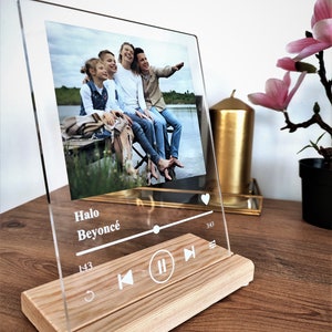 Acrylic Music Plaque, Song plaque, Album cover, Best friend gift, Wedding gift, Couples gift