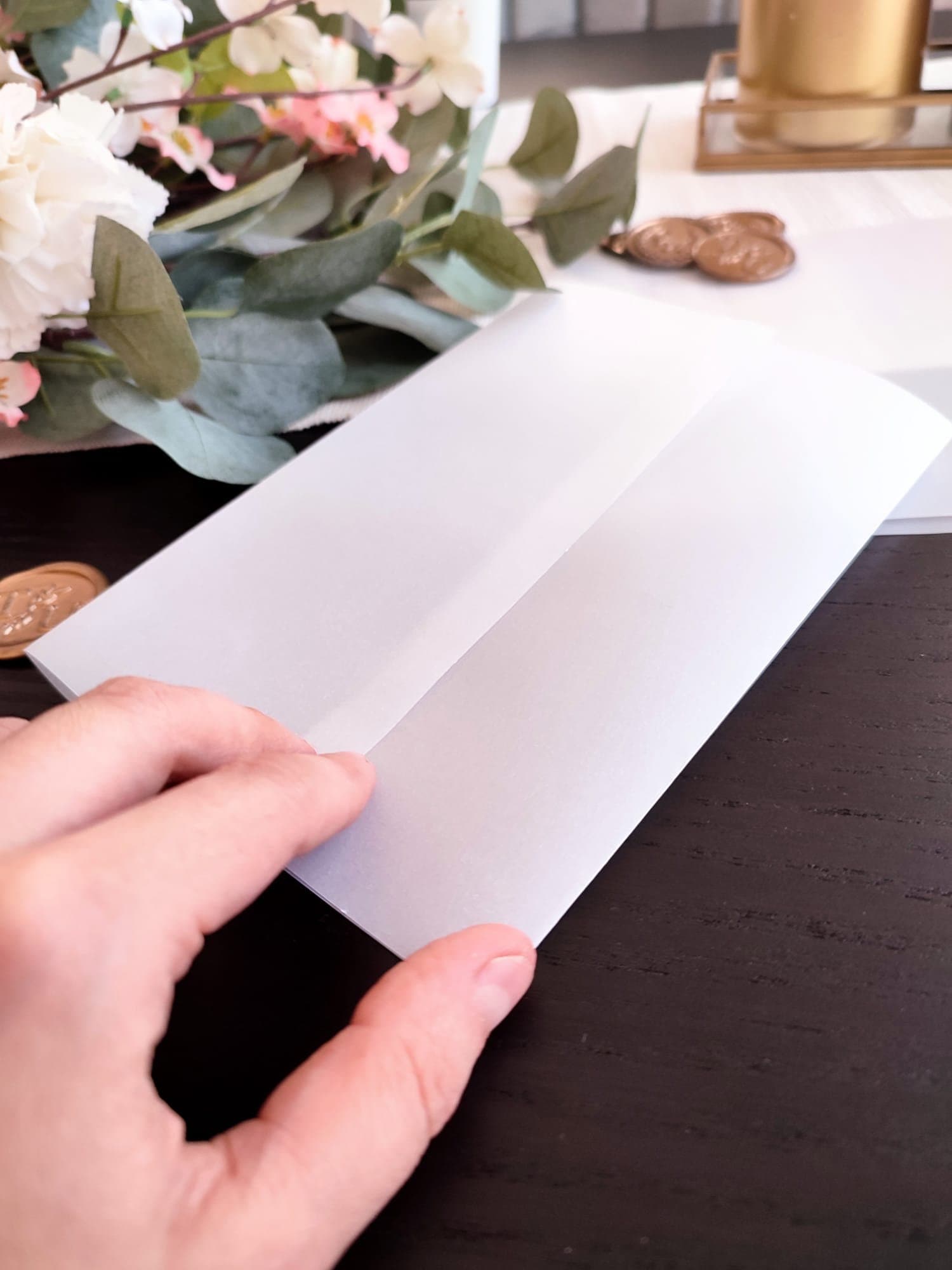 Vellum Jacket Pre Folded Vellum Jacket for 5x7 Invitation Etsy UK