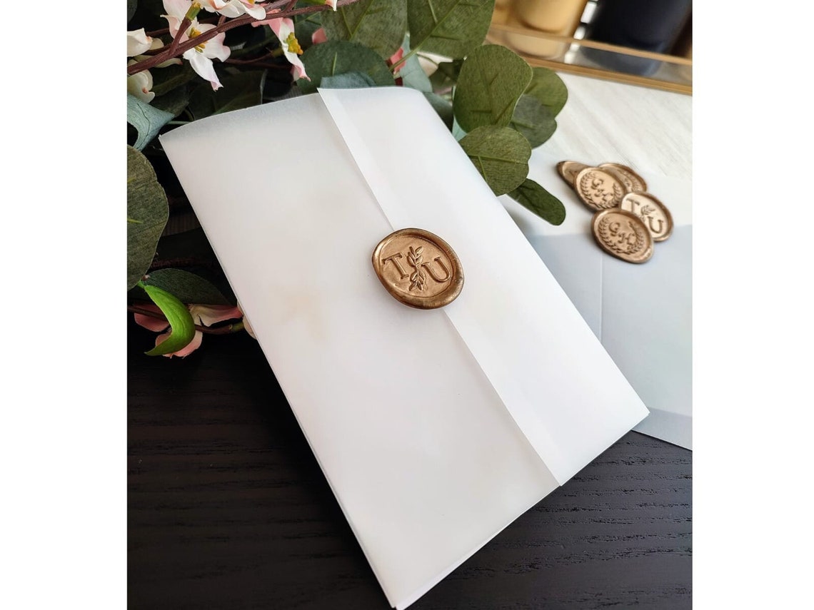 Vellum Jacket Pre Folded Vellum Jacket for 5x7 Invitation Etsy