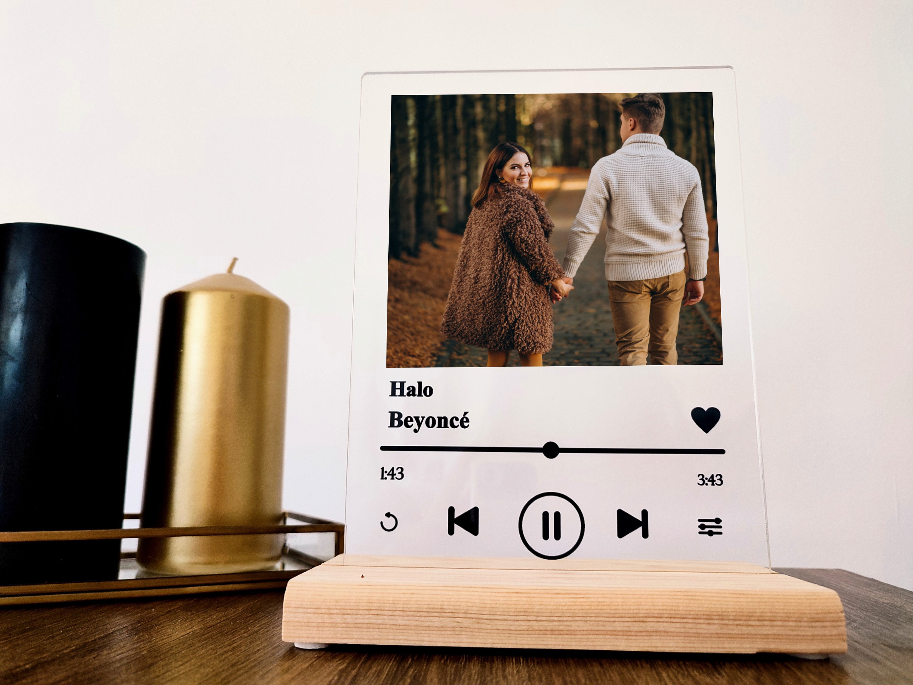 Song Plaque Custom Gift Album Cover Music Plaque Gift for Etsy