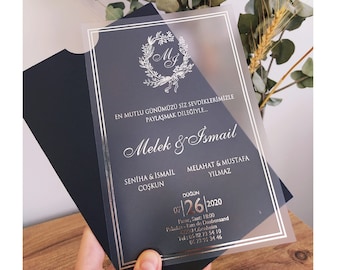 Wedding invitations, Gold invitations,