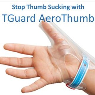 TGuard AeroFinger Kit Antisuzione Per Bambini - Smetti Di Succhiare Il Dito In 30 Giorni, Morbido E Ventilato