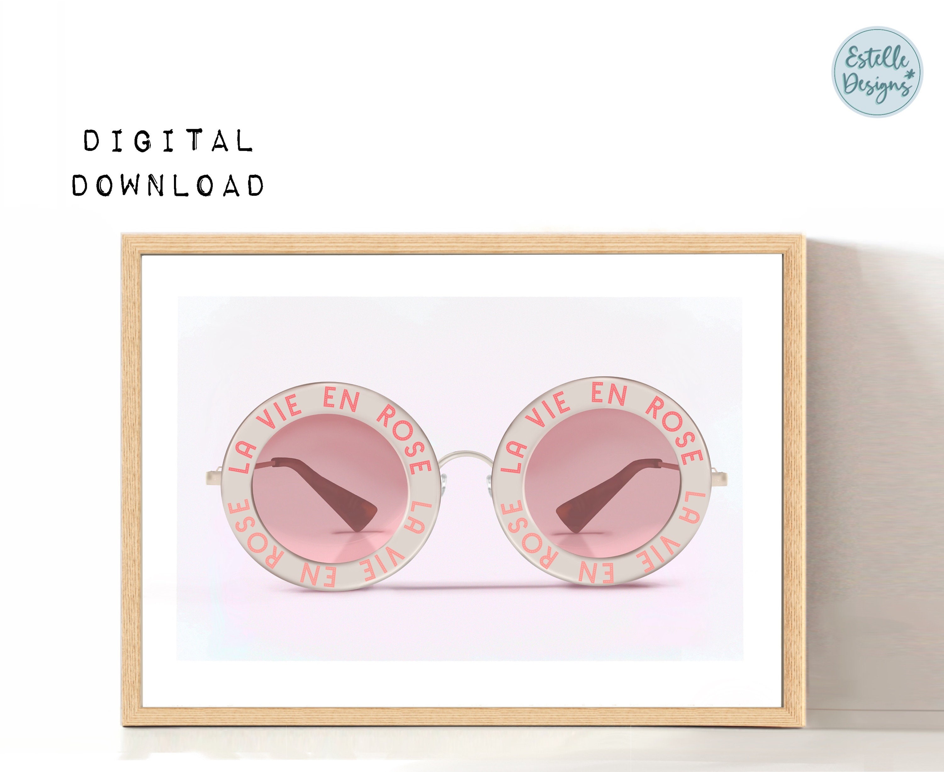 La Vie En Rose Art - Etsy