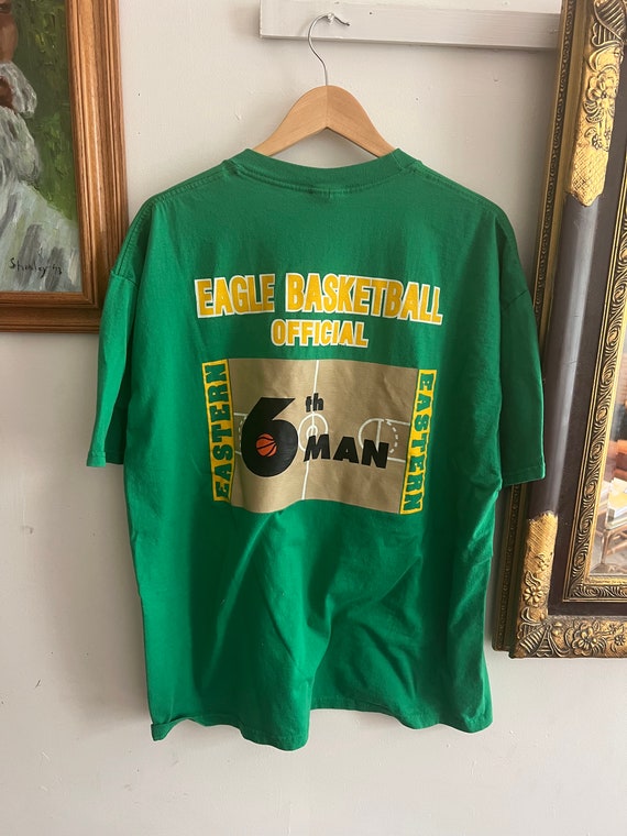 Vintage Eastern Basketball green t shirt - image 2