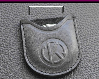 Funda de cuero para monedas de 42 mm a 45 mm (1,6" a 1,8")