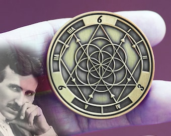 369回転マニフェストツール、ニコラ・テスラによる宇宙の鍵コイン