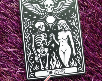 Personalized High Priestess Tarot Card: Engraved Metal Spiritual Keepsake