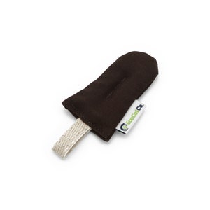 Fudgesicle Organic Catnip Toy - Eco-Friendly Cat Toys - Kitten Toys, Cat Kicker, Cat Nip Kicker Toy, Cute Cat Toy, Cat Gift, Best Cat Toy