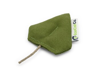 Feline Foliage Organic Catnip Toy - Eco-Friendly Cat Toys - Kitten Toy, Cat Kicker, Cat Nip Kicker Toy, Cute Cat Toy, Cat Gift, Best Cat Toy