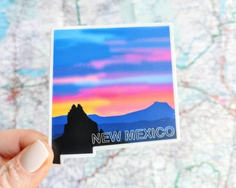 New Mexico Sticker – Waterproof State Pride, Laptop Decal
