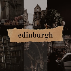 edinburgh preset - mobile lightroom preset, photo editing for instagram bloggers, dark academia preset, color filter aesthetic