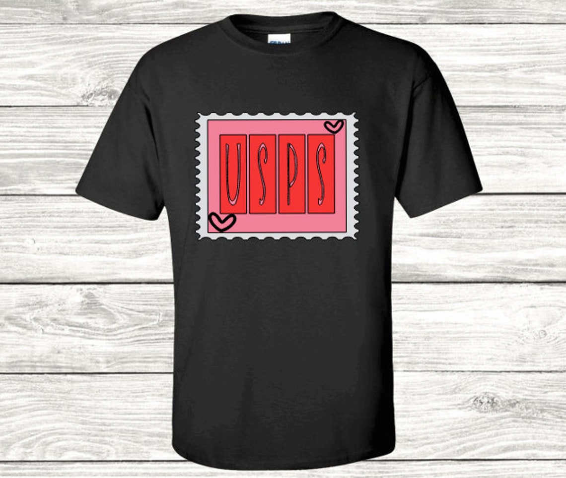 USPS Tshirt Etsy
