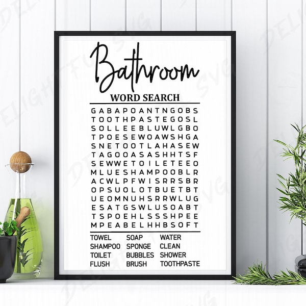 Funny Bathroom SVG, Bathroom svg, Bathroom sign SVG, Funny svg, Powder room svg, Cutting files for Silhouette Cameo, ScanNCut, Cricut