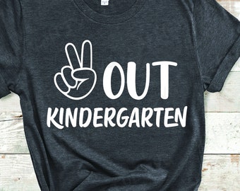 Download Peace Out Kindergarten Svg Etsy